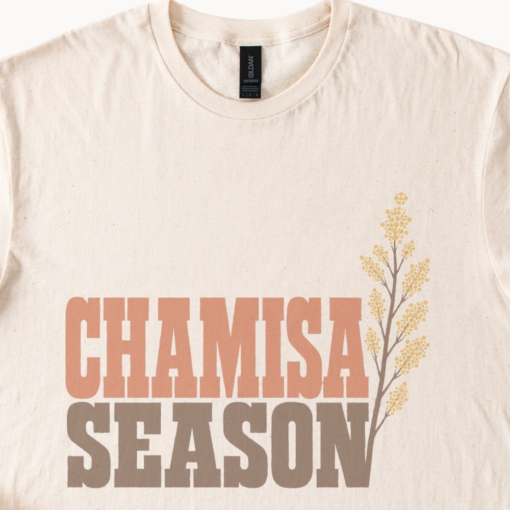 Chamisa Season Vintage Style Boho Tee